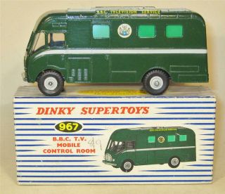 Dinky Toys No 967 Bbc Tv Mobile Control Room.  1959 - 64 Boxed