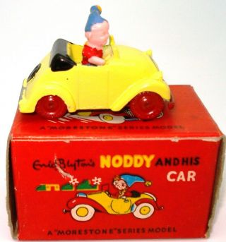 Morestone No.  301 Noddy And His Car - A/mint And Boxed - Rare 1958