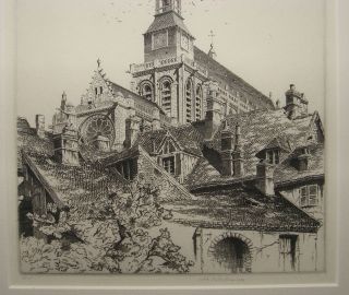 John Taylor Arms Exceptional 1932 Etching 