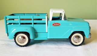 Early Tonka Toys Ford Cab FARM STAKE RACK PICK - UP TRUCK 60 ' s V RARE 4
