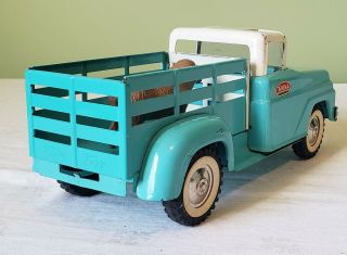 Early Tonka Toys Ford Cab FARM STAKE RACK PICK - UP TRUCK 60 ' s V RARE 7