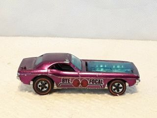 1970 Hot Wheels Redline Bye - Focal In Magenta