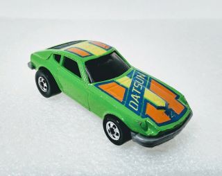 Hot Wheels Blackwall 1983 Speed Machines Datsun Z - Whiz Plastic Base -