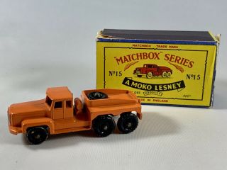 Matchbox Moko Lesney 15 Atlantic Prime Mover With Striker Box