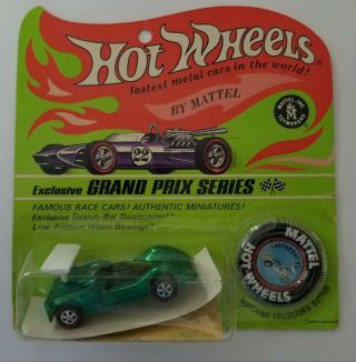 Hot Wheels Redline Chaparral 2g Green Blister Pack