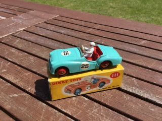 Dinky Toy.  Triumph Tr2 No 111