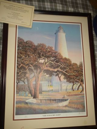 Alan Cheek The Ocrakote Light.  Signed With Certificate Of Authenticity