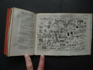 1752 Limiers Atlas La Science Personnes de la cour Vol 7 / plates engravings 8