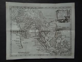1787 De Laporte Atlas Map East Indies - Indes Orientales - Se Asia Delaporte