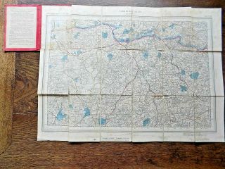 1890 Ordnance Survey Map Tunbridge Wells Kent Sussex Antique Old James Wyld OS 3
