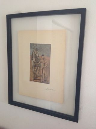 Pablo Picasso Print Hand Signed With Certificate Of Authenticity $3950 Value