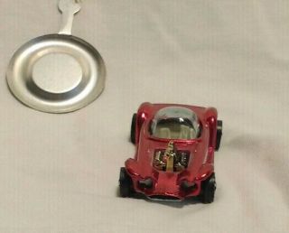 1968 Hot Wheels Redline Beatnik Bandit Red U.  S.  Car W/ Badge 4