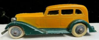 Tootsietoy 1930 ' s Graham Series Orange & Dark Green BILD - A - CAR Sedan Paint 2