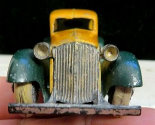 Tootsietoy 1930 ' s Graham Series Orange & Dark Green BILD - A - CAR Sedan Paint 3