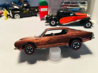 Hotwheels Redlines Custom Barracuda Rare Combo Tuff Copper And Brown Interior
