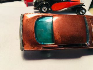 Hotwheels Redlines custom barracuda rare combo tuff copper and brown interior 3