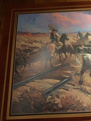 Robert Summers “Legend Of The West” Time - Limited Edition Offset Litho.  - 1986 2
