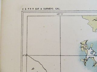 1853 Geologic Map of the Vicinity of San Francisco,  U.  S.  P.  R.  R.  Survey,  Wm.  Blake 3