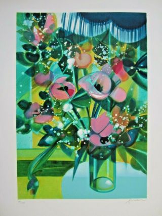Camille Hilaire,  Hand Signed Color Lithograph Ltd.  Ed.
