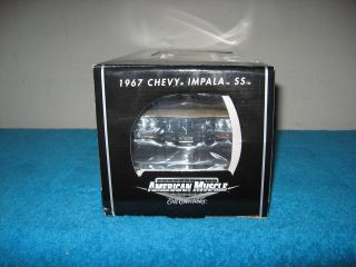 AUTHENTICS 1967 CHEVROLET IMPALA SS396 ERTL AMERICAN MUSCLE 1:18 HIGH DETAIL 6