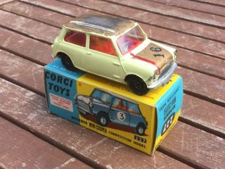 Corgi Toys Morris Mini Cooper Competition Model No 227