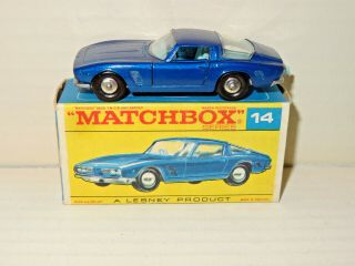 An Matchbox Model 14 Iso Grifo With Htf F - 2 Box Mimb