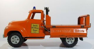 Tonka 1956 State Hi - Way Service Hydraulic Dump Truck 7