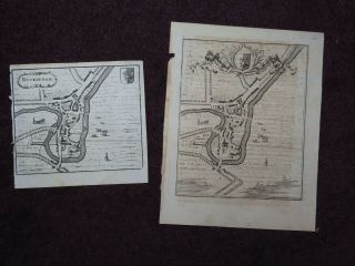 1750 Maps Of Buckingham And Buckinghamshire River Ouse