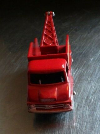 Matchbox Lesney Wreck Truck Thames 13 - C Red Silver Hook CN 2