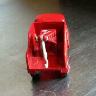 Matchbox Lesney Wreck Truck Thames 13 - C Red Silver Hook CN 4