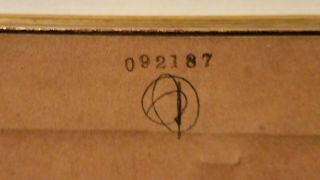 Henri Plisson Serigraph Signed and Framed LTD Edition 277/295.  1987. 12