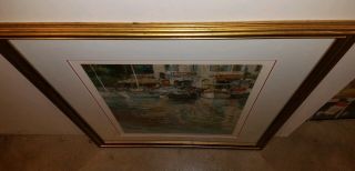 Henri Plisson Serigraph Signed and Framed LTD Edition 277/295.  1987. 3