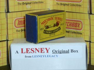Matchbox Moko Lesney Bedford Low Loader 27a Type B1 Empty Box