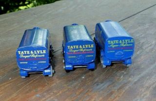 3 Matchbox Lesney No.  10 Tate Lyle Sugar Containers Foden 15 Ton & 1 Box CN 4