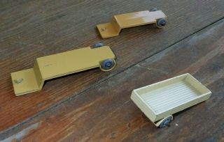 3 Matchbox Lesney Cars British Trailer Company No.  27 Cabs & Other CN 2