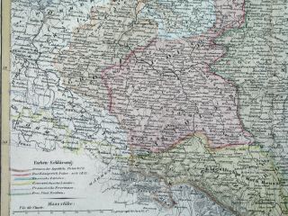 1850 MAP POLAND LITHUANIA BELARUS UKRAINE VILNIUS WARSAW - city plan 5
