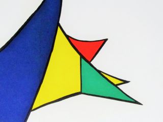 ALEXANDER CALDER - PYRAMID - LITHOGRAPH - 1963 - IN THE US 4