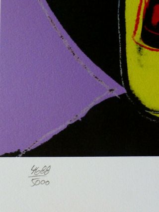 ANDY WARHOL WITCH SIGNED & HAND NUMBERED 4688/5000 LIMITED EDITION LITHOGRAPH 4