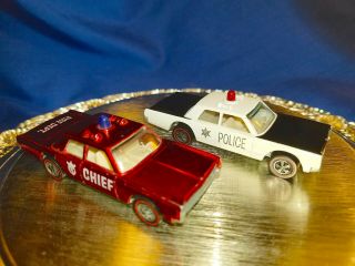 Hot Wheels Redline – Police & Fire Cruisers (1968)