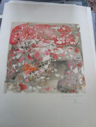 Hector Poleo (venezuela) Untitled Composition Lithograph Artist Proof Signed
