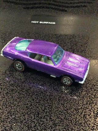 1967 Mattel Hot Wheels Redline Custom Barracuda Purple