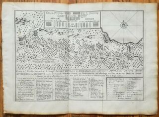 Bellin: Engraving East India Indonesia Voc Soerabaja Expedition 1760