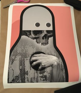 In Hand Michael Reeder " For You My Love " Arctic Trooper Print Le 19/50