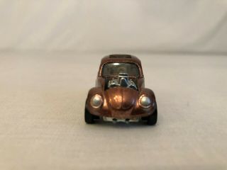 1968 Hot Wheels Redline Custom Volkswagen Copper,  White Int. 3