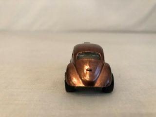 1968 Hot Wheels Redline Custom Volkswagen Copper,  White Int. 4