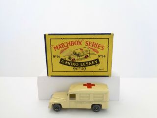 1955 Moko Lesney Matchbox No.  14a 