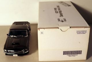 DTE 1:24 DANBURY BLACK 1969 FORD MUSTANG BOSS 429 NIOB 3