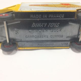 French Dinky Toys 587 Citroen 1200K Philips Camionette Van Carrosserie Currus 64 7