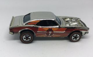 Hot Wheels Redline " Heavy Chevy " Chrome With Magenta/orange Tampo Hk