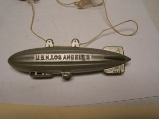 RARE Tootsietoy 1937 U S Navy Los Angeles Dirigible (Blimp) W String 3